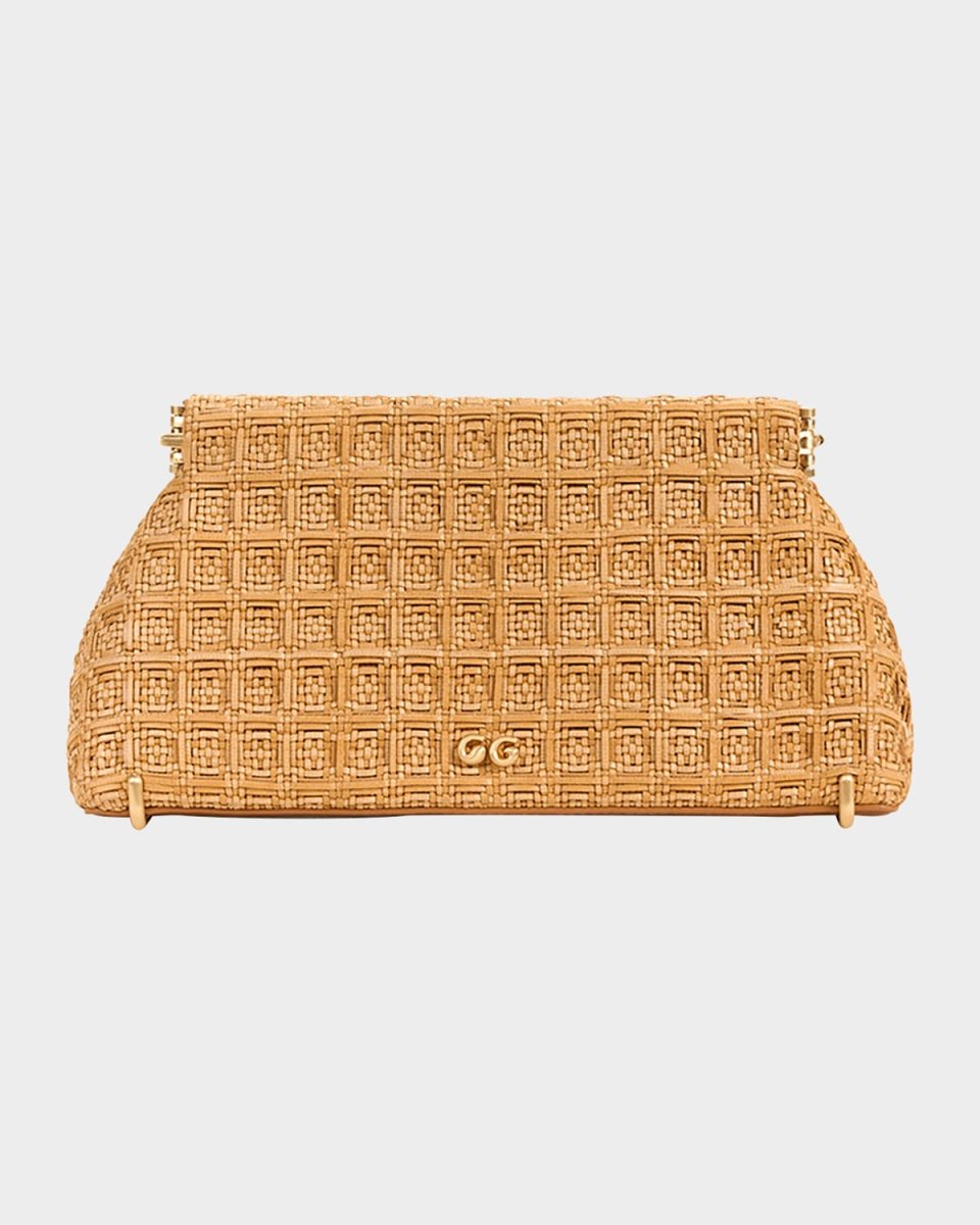 Lillia Mini Woven Clutch Bag
